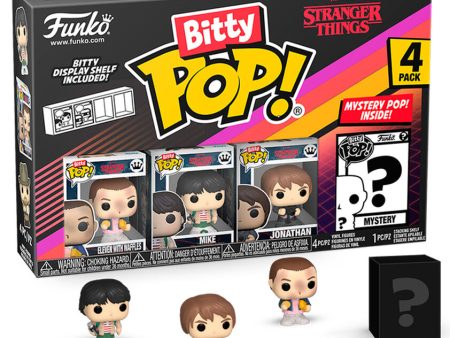 Blister 4 Figuras Bitty Pop Stranger Things Eleven Online now