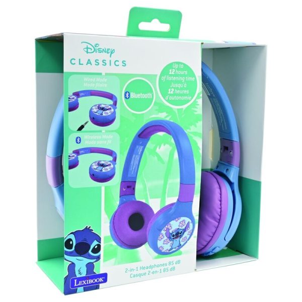 Auriculares Inalambricos Bluetooth Stitch Disney Online Sale