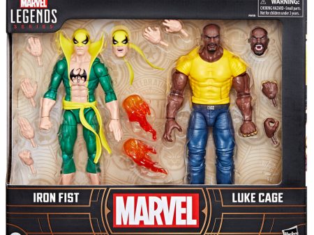 Blister Figuras Iron Fist & Luke Cage Celebrating 65 Years Marvel 15Cm Online now