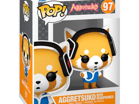 Figura Pop Aggretsuko - Aggretsuko With Headphones Online now