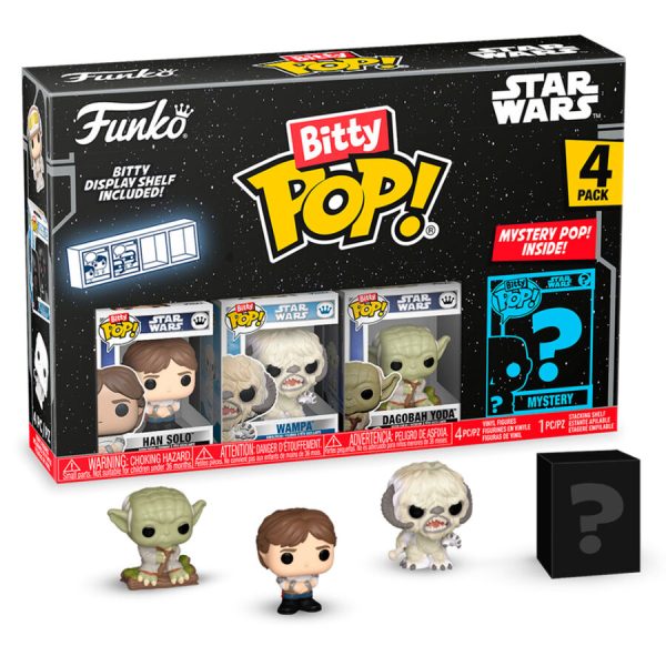 Blister 4 Figuras Bitty Pop Star Wars Han For Cheap