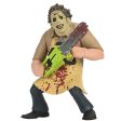 Figura Leatherface Bloody Texas Chainsaw Man Massacre 50Th Anniversary Toony Terrors 15Cm For Sale