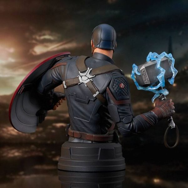 Busto Capitan America Endgame Vengadores Avengers Marvel 15Cm Sale