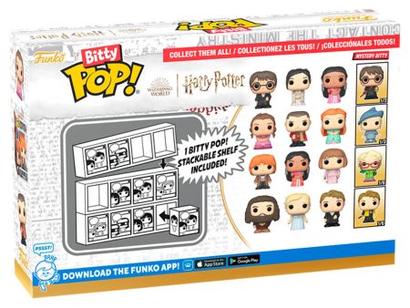 Blister 4 Figuras Bitty Pop Harry Potter Ron Online Hot Sale