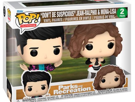 Blister 2 Figuras Pop Parks And Recreation Dont Be Suspicious Jean-ralphio & Mona-lisa on Sale