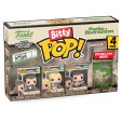 Blister 4 Figuras Bitty Pop Park And Recreation Ron For Cheap