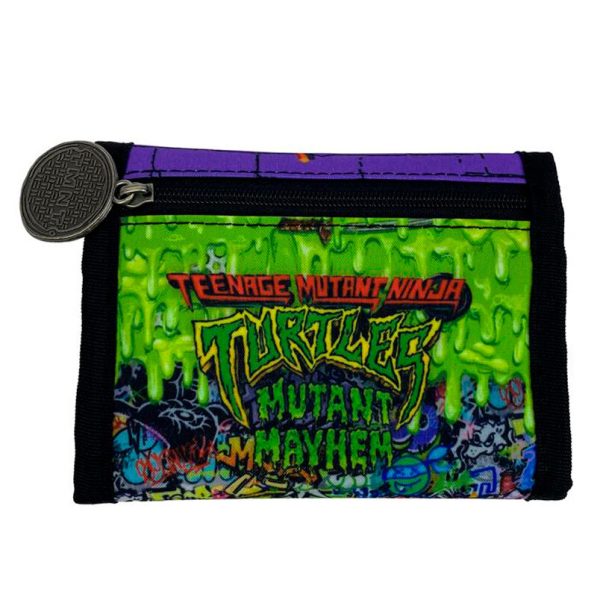 Blister Cartera + Llavero Mutant Mayhem Tortugas Ninja For Discount