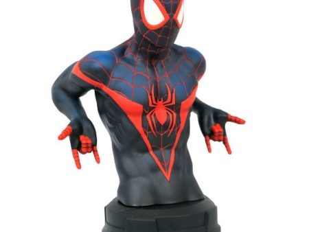 Busto Miles Morales Spiderman Marvel 18Cm Hot on Sale