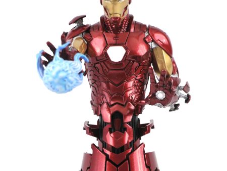 Busto Iron Man Marvel 15Cm Hot on Sale