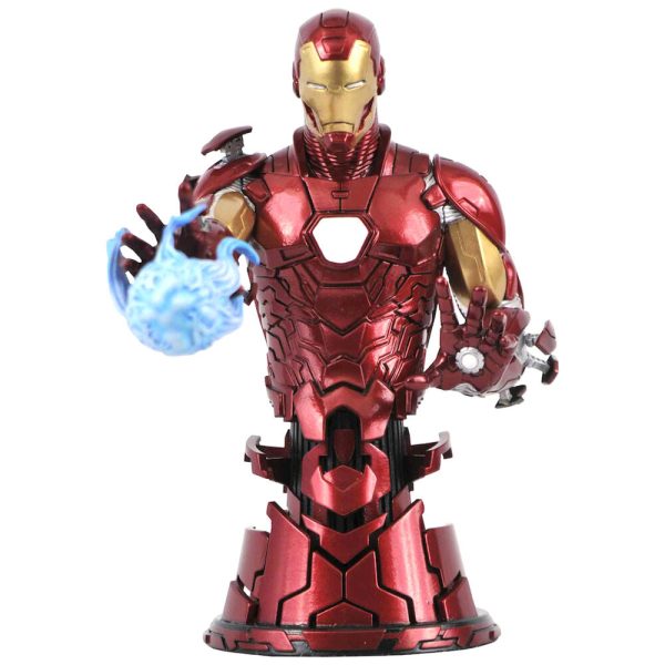 Busto Iron Man Marvel 15Cm Hot on Sale