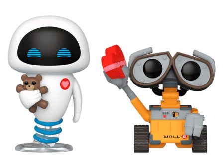 Blister 2 Figuras Pocket Pop Disney Pixar Wall-e & Eve Valentine Online Sale