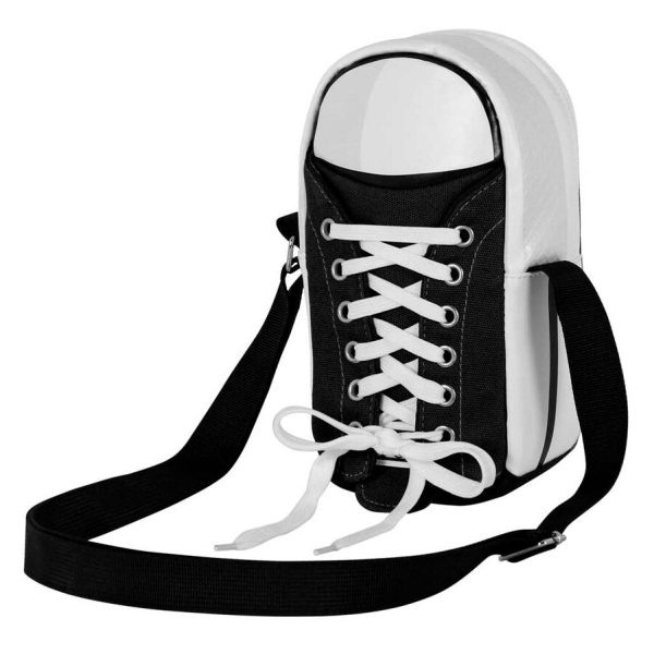 Bolso Bandolera Sneakers Black Oh My Pop! For Cheap