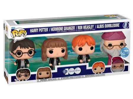 Blister 4 Figuras Pop Harry Potter Exclusive on Sale