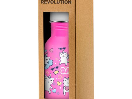 Cantimplora Acero Inoxidable Gatos Bailarines Water Revolution 500Ml on Sale