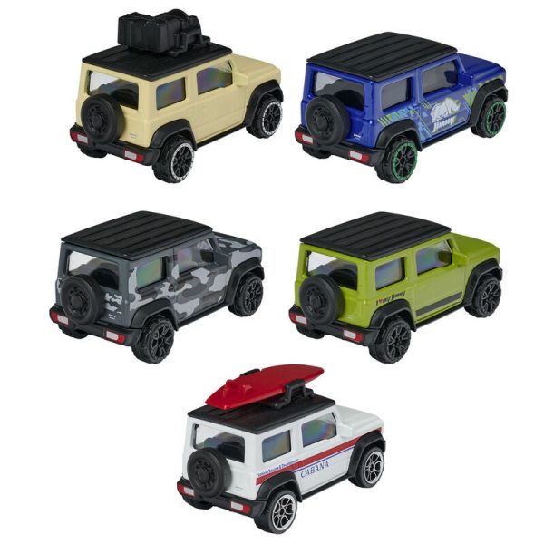 Blister 5 Coches Metal Suzuki Jimy 7,5Cm Hot on Sale