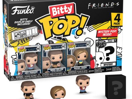 Blister 4 Figuras Bitty Pop Friends Joey For Sale