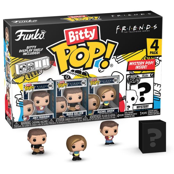 Blister 4 Figuras Bitty Pop Friends Joey For Sale