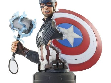 Busto Capitan America Endgame Vengadores Avengers Marvel 15Cm Sale