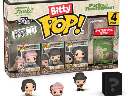 Blister 4 Figuras Bitty Pop Park And Recreation Andy on Sale