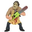 Figura Leatherface Bloody Texas Chainsaw Man Massacre 50Th Anniversary Toony Terrors 15Cm For Sale