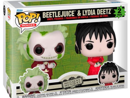 Blister 2 Figuras Pop Beetlejuice 2 - Beetlejuice & Lydia Deetz Online