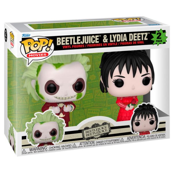 Blister 2 Figuras Pop Beetlejuice 2 - Beetlejuice & Lydia Deetz Online