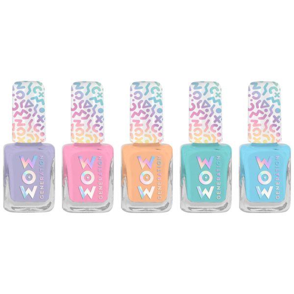 Blister Set 5 Botes Esmalte Uñas Wow Generation Online Sale