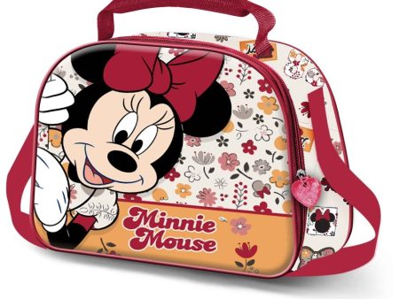 Bolsa Portameriendas 3D Flowered Minnie Disney Online