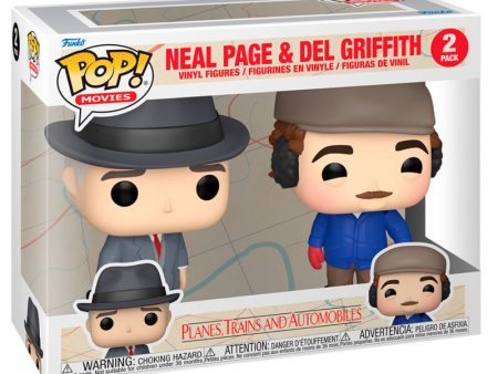 Blister 2 Figuras Pop Planes Trains And Automobiles Neal Page & Del Griffith Online Sale