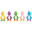 Blister 5 Figuras Yoshi Super Mario Bros 6,5Cm For Sale