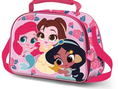 Bolsa Portameriendas 3D Flowers Princesas Disney Discount