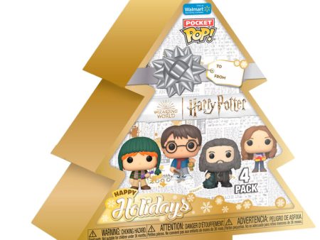 Arbol Con 4 Figuras Pocket Pop Harry Potter For Cheap