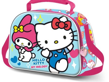 Bolsa Portameriendas 3D Friendship Hello Kitty on Sale