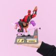 Calendario Perpetuo 3D Deadpool Marvel Supply