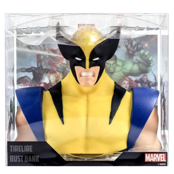 Busto Hucha Lobezno X-men Marvel 20Cm For Cheap