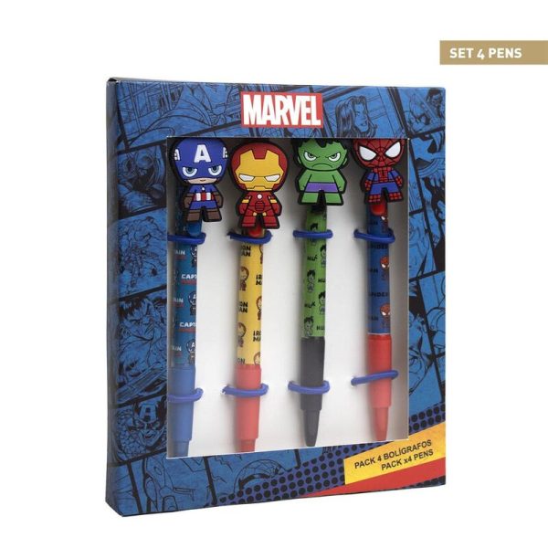 Blister Boligrafos Marvel Supply