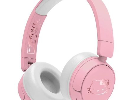 Auriculares Inalambricos Infantiles Rose Gold Hello Kitty Sale