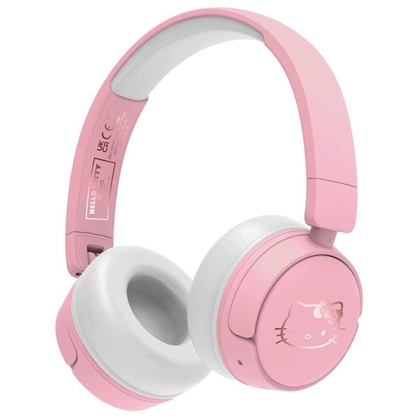 Auriculares Inalambricos Infantiles Rose Gold Hello Kitty Sale