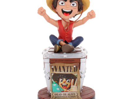 Cable Guy Soporte Sujecion Wanted Poster Luffy One Piece 20Cm For Discount