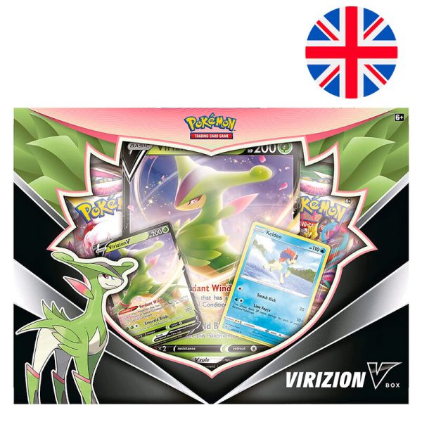 Blister Juego Cartas Coleccinables Virizion Vstar Pokemon Ingles Online Sale