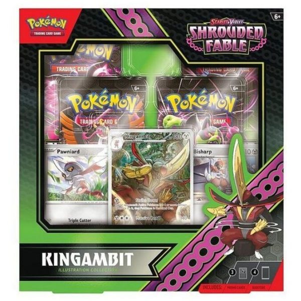 Blister Juego Cartas Coleccionables Kingambit Fabula Sombria Pokemon Español Cheap