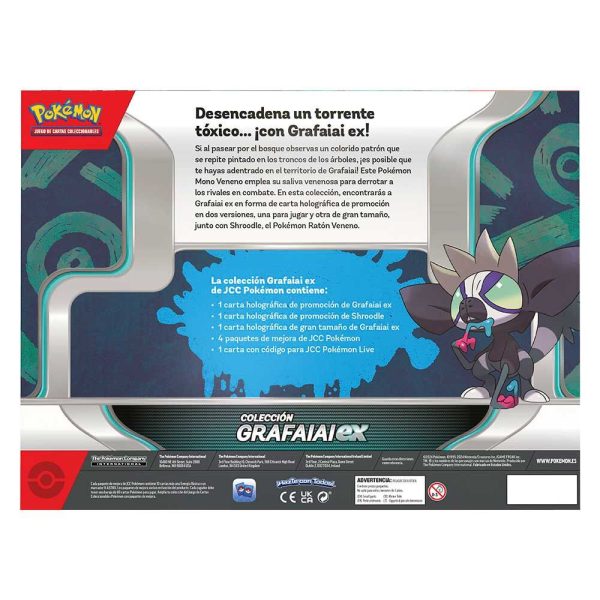 Blister Juego Cartas Coleccionables Grafaiai April Ex Box Pokemon Español Online Hot Sale