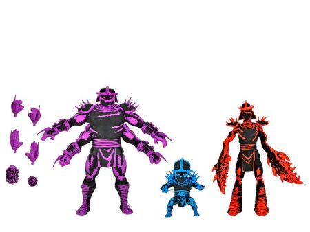 Blister Figuras Shredder Clones Mirage Comics Teenage Mutant Las Tortugas Ninja 18Cm Supply