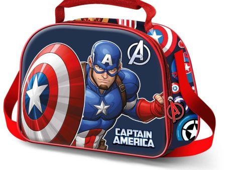 Bolsa Portameriendas 3D Patriot Capitan America Marvel For Cheap