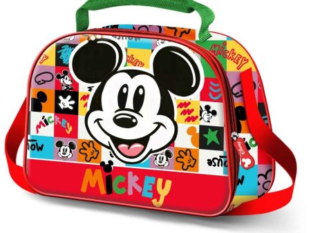 Bolsa Portameriendas 3D Mood Mickey Disney Discount