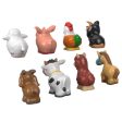 Blister 8 Animales De La Granja Little People Hot on Sale