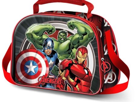 Bolsa Portameriendas 3D Almighty Los Vengadores Avengers Marvel Supply