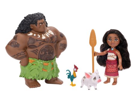 Blister Muñeca Vaiana & Maui Vaiana Moana 2 Disney 15Cm Online Hot Sale