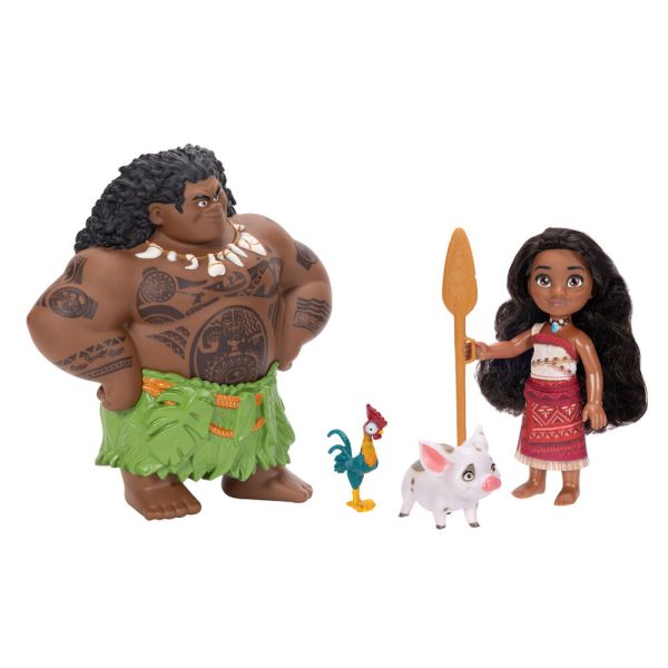 Blister Muñeca Vaiana & Maui Vaiana Moana 2 Disney 15Cm Online Hot Sale