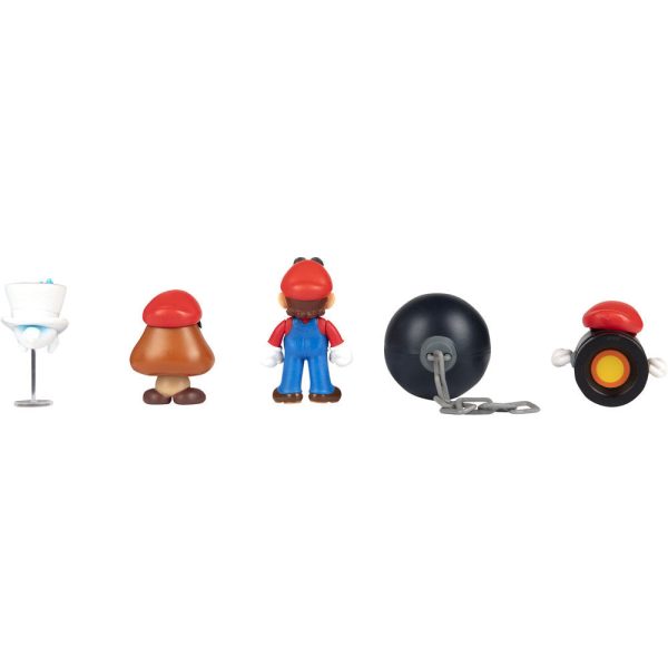 Blister 5 Figuras Super Mario Bros 6,5Cm For Cheap